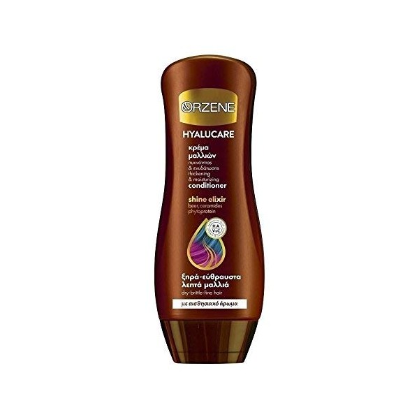 Orzene Hyalucare Shine Elixir Conditioner for Dry-Brittle-Fine Hair 8.45 Ounces