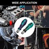 2 Pcs Bit Driver Handle Professional 1/4 inch Screwdriver Quick