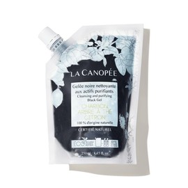 La Canopee Reinigungsgel, schwarz, mit reinigenden Wirkstoffen, Eco-Nachfüllpackung, 250 ml
