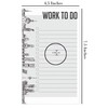 Inkdotpot Daily Planner List Pad Notepads Memo Pad, Undated To-Do
