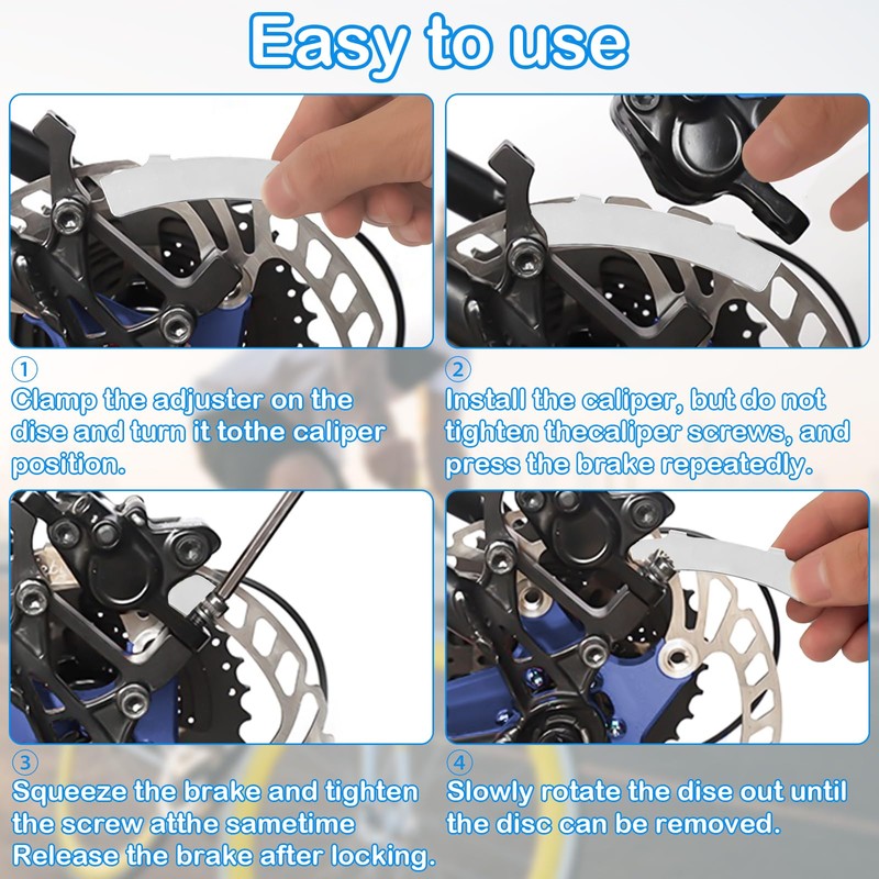 GOTRUST Bicycle Brake Discs Straightening Tool, Bicycle Disc Brake Tool