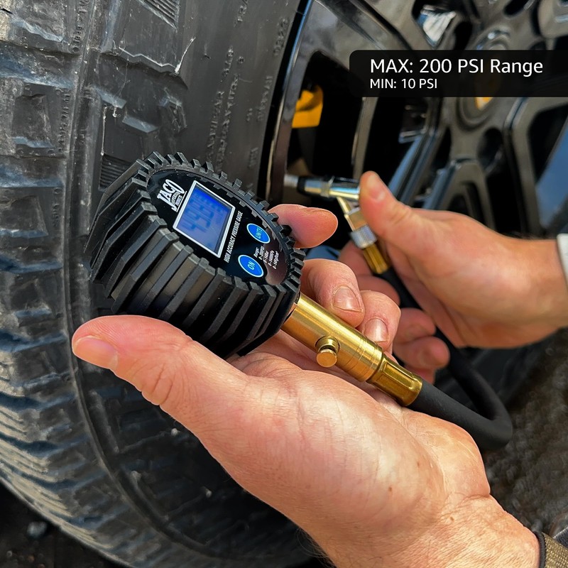 JACO Superior Products ElitePro Digital Tire Pressure Gauge - Professional