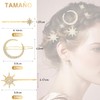RUAKIVA 6 Pcs Clips de Pelo,Pinzas para el Pelo con