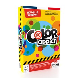 Editions DUSSERRE - Color Addict - Jeu de Cartes d’Ambiance, Observation, Rapidité, Association Pour Enfants, en famille ou Entre amis - Fun et Coloré - Jeu en Français - À partir de 7 ans - 10027045