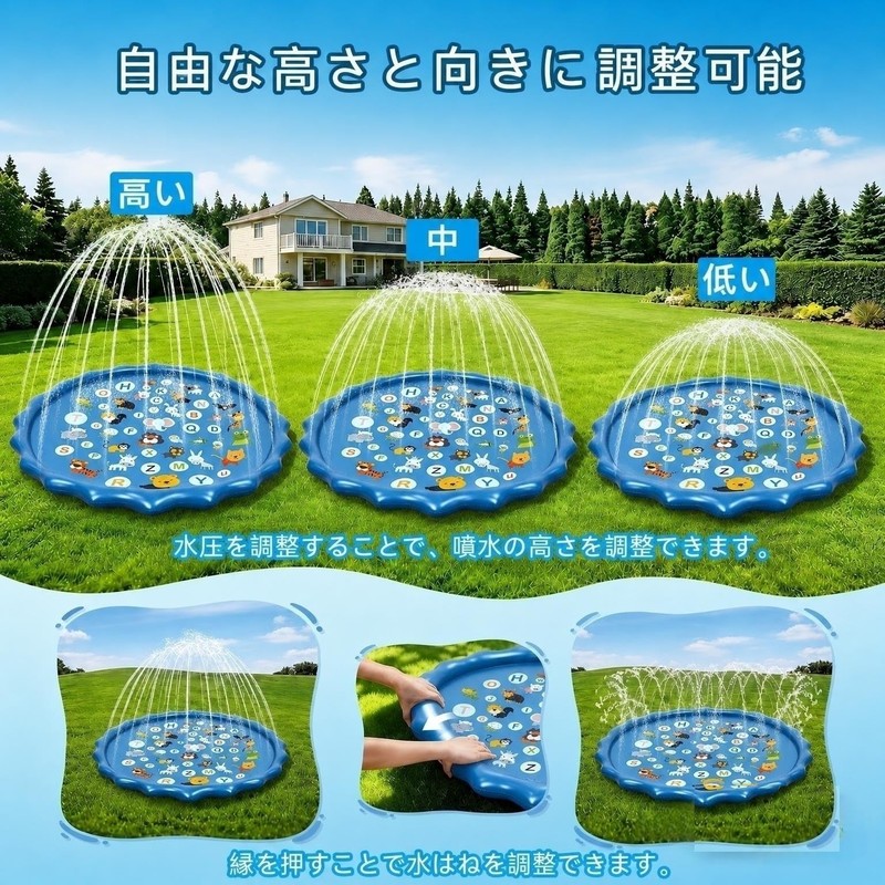 Fountain Mat, Fountain Pool, Play Mat, Pool Mat, For Kids,