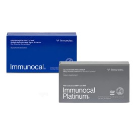 Paquete De Immunocal Y Platino - Precursor De Glutatión Sabor Sin sabor