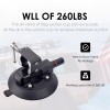 Feiteplus Universal Flagpole Holder w/ Suction Cup Kit for ATV