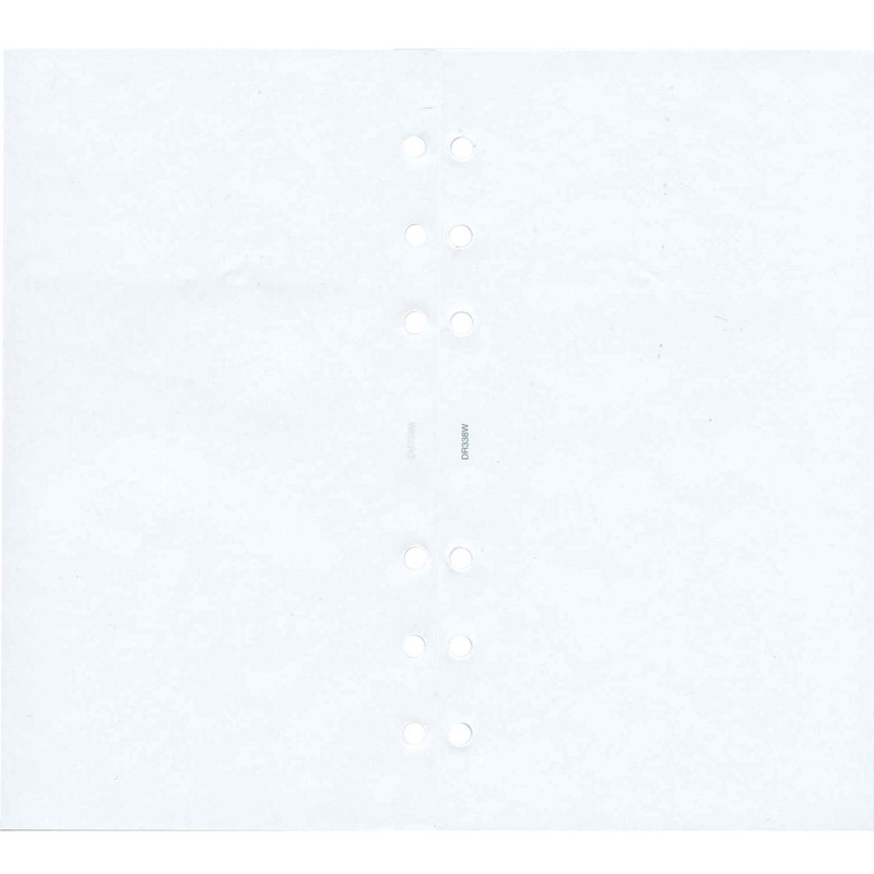 Raymay Fujii Da Vinci DR338W Value Notebook, Plain, White