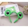 Edostree QWFD-01 Frog Fluffy Headband, Hair Band, Hair Ornament, Costume
