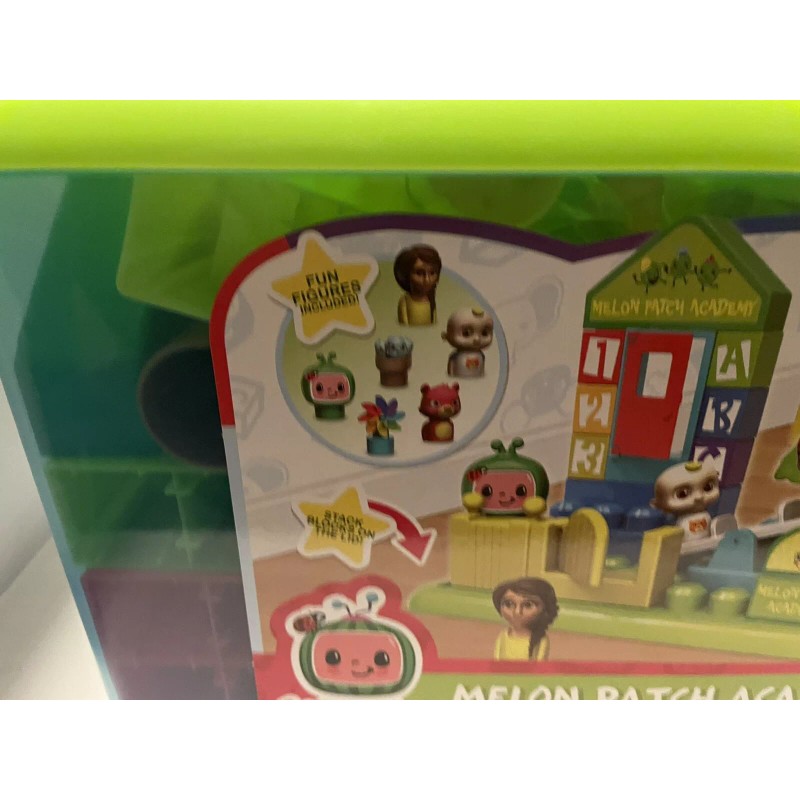 CoComelon Melon Patch Academy 53 Large Building Blocks Set Includes