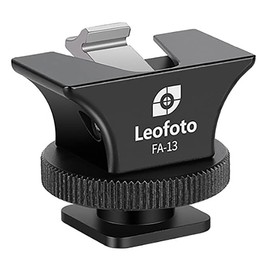 Leofoto FA-13+FA-10 Quick Release Adapter [Cold Shoe to Cold Shoe] / Domestic Imported Product