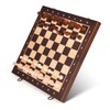 15" Magnetic Wooden Chess Set for Kids,Adults & Beginners with