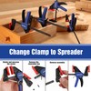 WORKPRO Clamp Set for Woodworking, 4 Pack 4-1/2" Mini Bar