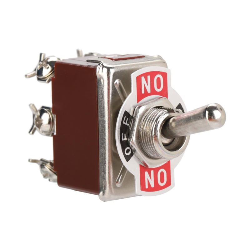 5PCS Toggle Switch DPDT 6 Pin3 Position Terninal On OFF