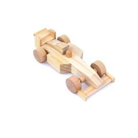 Eduplay Rennauto Set aus Holz zum Basteln