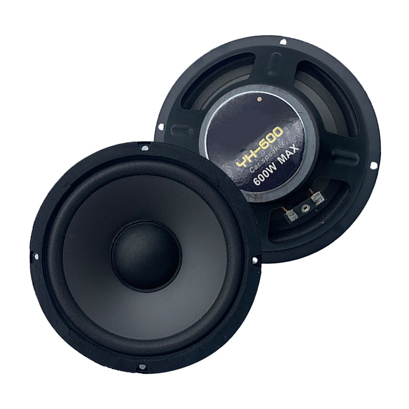 2PCS Coaxial Speakers 6.5in Universal Audio Stereo Music High Sensitivity