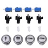 SagaSave Arcade Game Buttons Set - 1 Player + 2