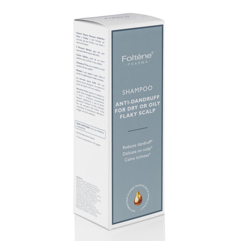 Foltene Antidandruff Oily Flaky Scalp Shampoo 200 ml
