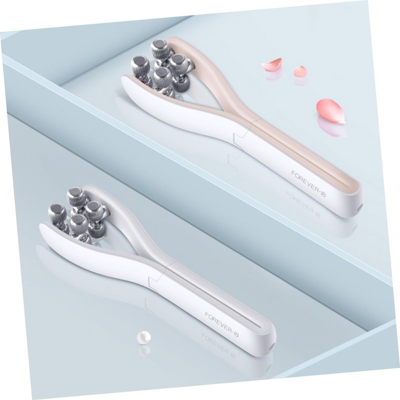 Healeved Ergonomic Face Roller 3d Beauty Device Non-slip Massager for