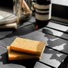 A&M Natural Living Eco Sponge Pack of 6, Yellow Compostable