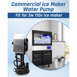 New Upgraded YSP2PJDVF1 Ice Maker Water Pump, Ice Machine Water Pump YSP2PJDVF1, 110V 2W
