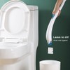 Disposable Toilet Cleaning System Disposable Toilet Brush Kit with 12pcs
