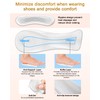 4 Pairs Silicone High Heel Inserts Weight Shifting for Women,