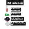 Hard Water Deposit Remover KIT - Scrub Deep Cleans Granite