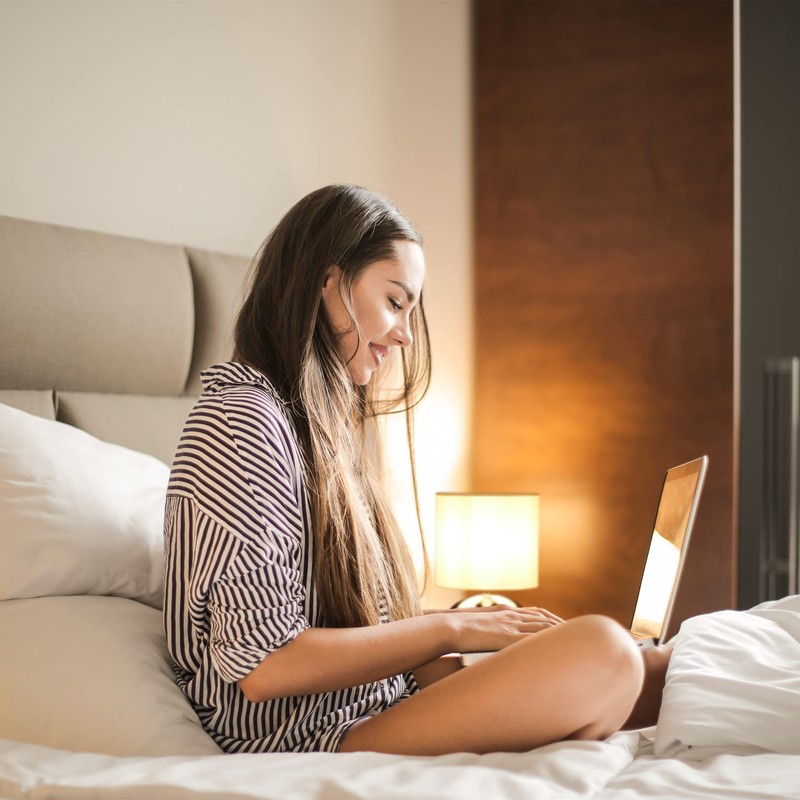 Relaxdays Bedside Lamp Touch Dimmable Modern Touch Lamp with 3