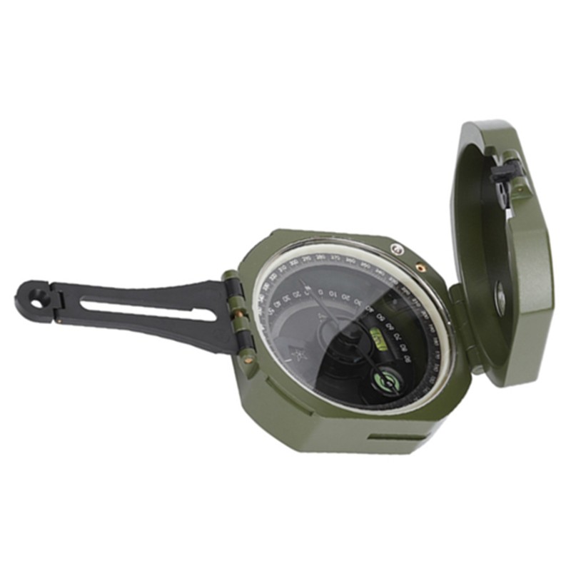 Professional Outdoor High Accuracy Geological Compass Waterproof Fluorescent Compass