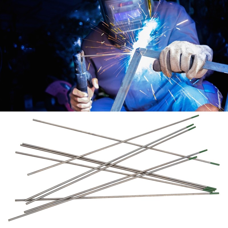10Pcs WP Rod Tungsten Electrode Arc Needle for Welding Thin