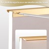 Mistillion 6 Pack Brushed Gold Cabinet Handles, 80mm Anodized Aluminium