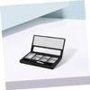 Mikinona Stylish Empty Eye Shadow Palette Mini Eyeshadow Box Compartments