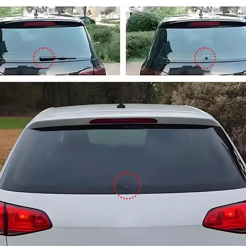 DENGUJD Rear Wiperless Kit, Rear Wiper Accessories, Car Wiper Removal