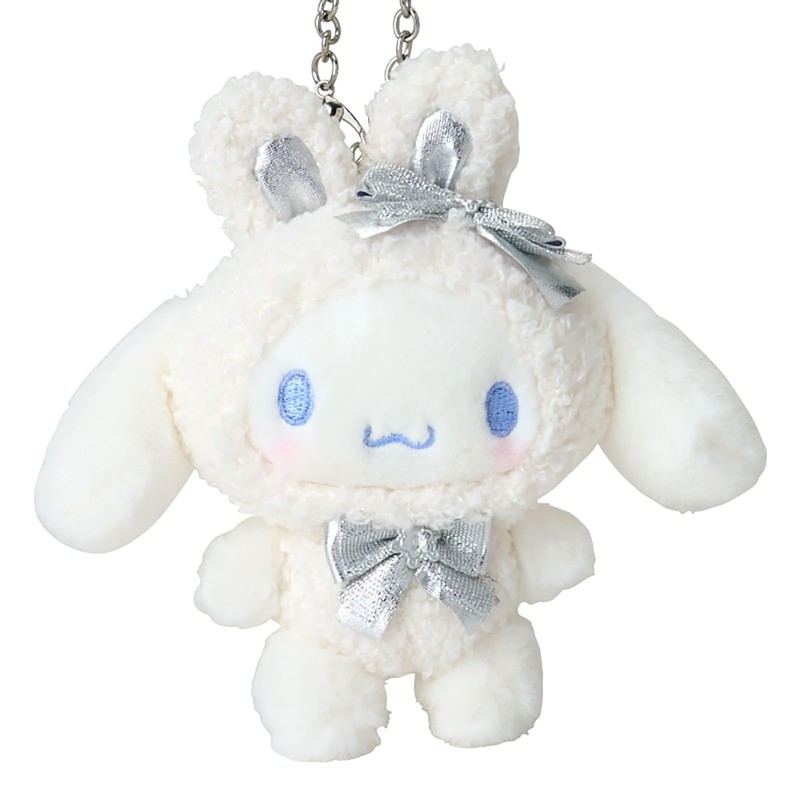 Sanrio 432598 Mascot Charm (Fluffy Snow Rabbit) Cinnamoroll