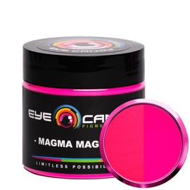 Eye Candy Pigments Premium Mica Powder - Magma Magenta (25gr) - for Epoxy, Resin, Soap, Paint, Woodworking, Acrylic Pouring, Bath Bombs, Fishing Lures - DIY Arts and Crafts Additive