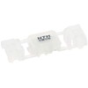 Amon 3332 External Wire Diameter Wiring Connector, White, Power Side