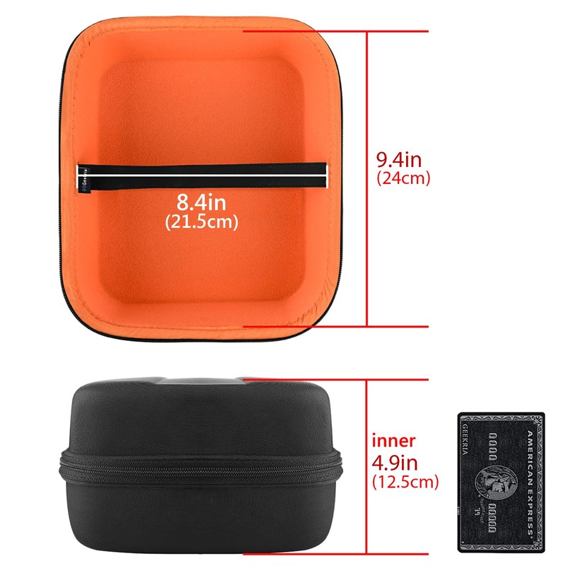 Geekria Shield - Funda para auriculares compatible con HiFiMAN Shangri-LA