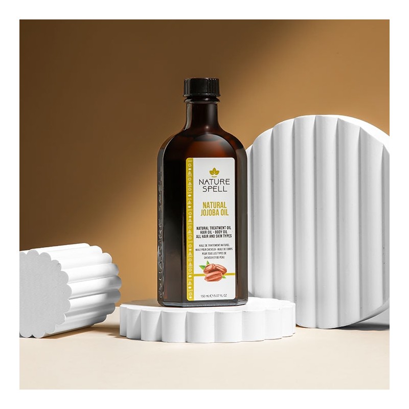 Nature Spell Jojoba Oil for Hair and Skin 150ml