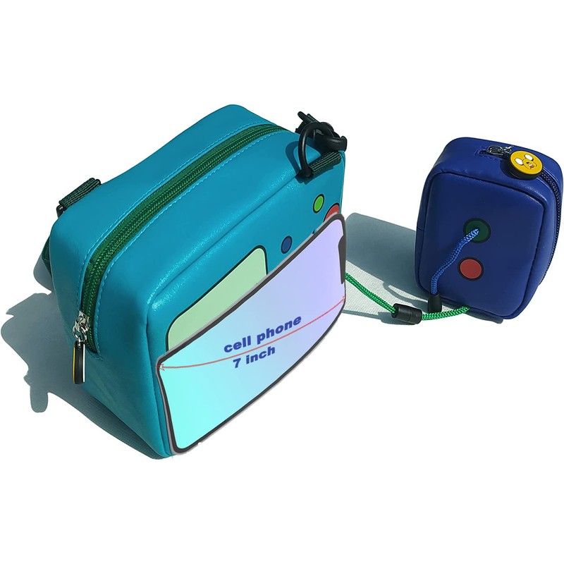 IBSLBMO - Mochila cruzada con diseño de dibujos animados, Finn