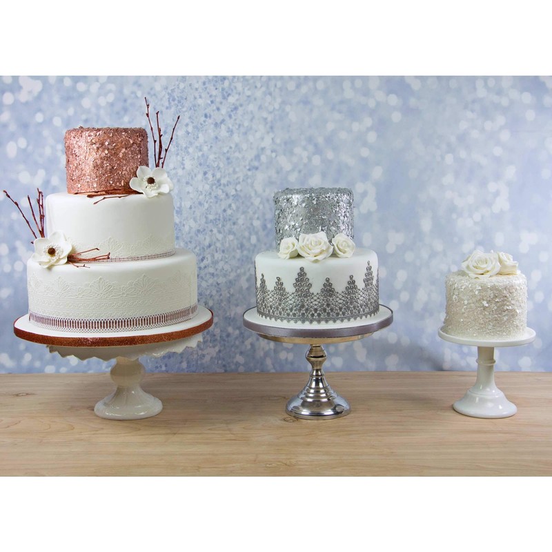 Crystal Candy Edible Flakes, Bridal Shine