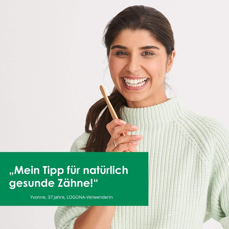 LOGODENT Naturkosmetik EXTRAFRISCHER RUNDUMSCHUTZ daily care Zahncreme mit Fluorid, Mit
