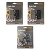 SOMMET Motorcycle Brake Pads Front and Rear for Kawasaki ZZR