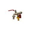 Wärmer System Outside Garden Tap with Check Valve and Wallplate