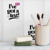'I've Got a Text' 108mm Square Ceramic Tile (TD00027829)