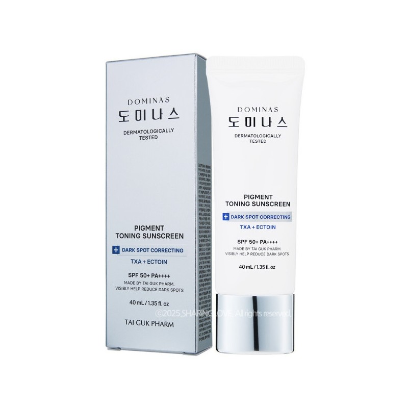 Tiji Dominas Pigment Toning Sunscreen EX 40ml / 티지 도미나스