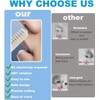3pcs New Double Sided Nasal Cutter, 360° Rotating Portable for