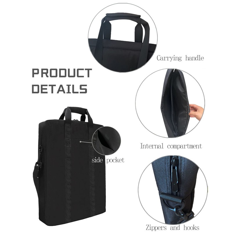 Global Storage Padded Utility Solar Panel Bag,for Jackery 100 watt