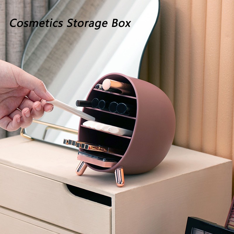 Cosmetics Storage Box Desktop Exquisite Fashionable Lipstick Eyebrow Pencil Makeup