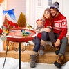 Heated Bird Baths for Outdoors for Winter, Lovppy 100W Heated